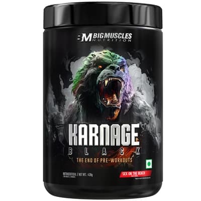 Bigmuscles Nutrition Karnage Black Pre workout