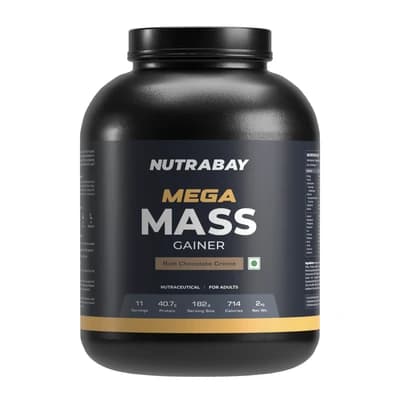 Nutrabay Mega Mass High Protein Weight Gainer
