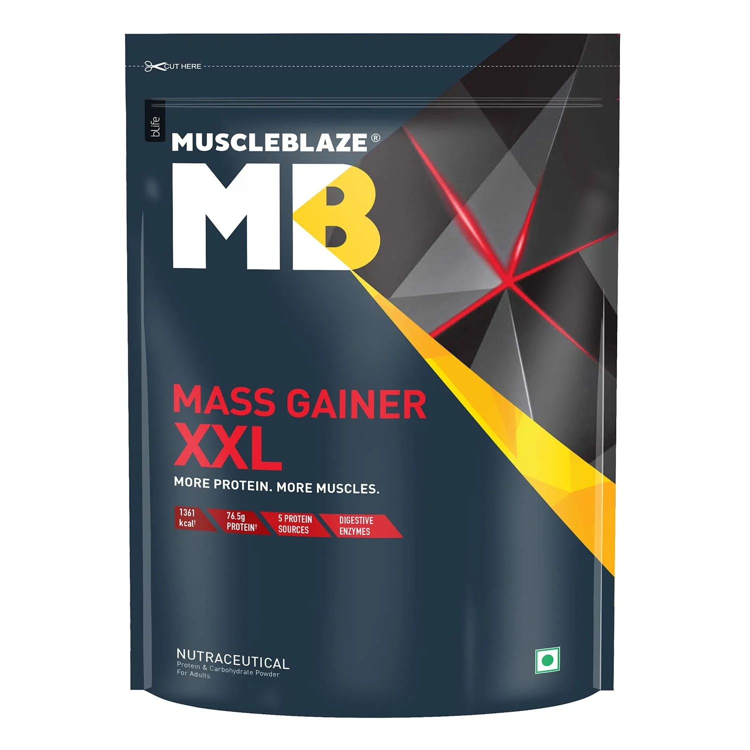 MuscleBlaze Mass Gainer XXL