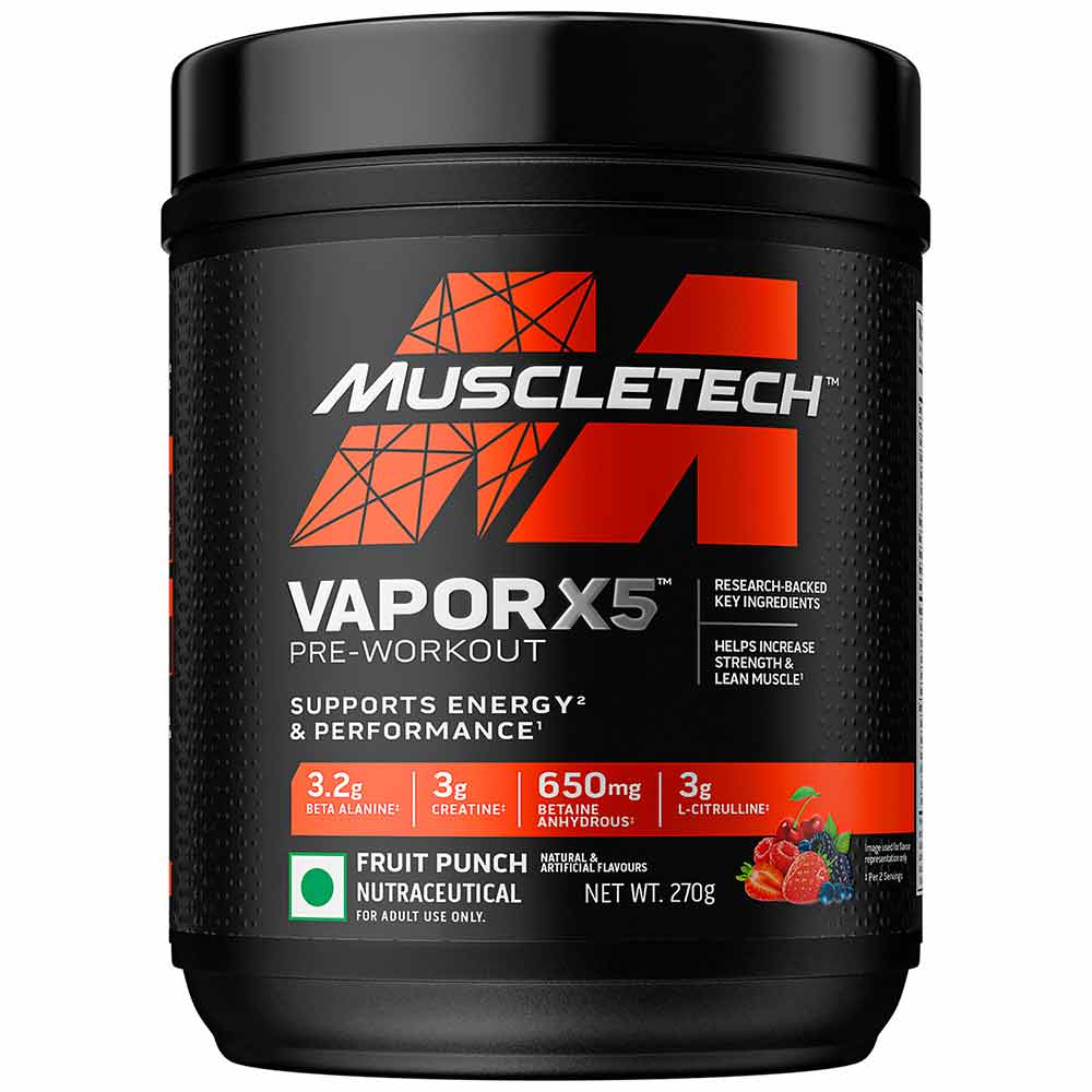 MuscleTech Vapor X5, 0.59 lb Fruit Punch