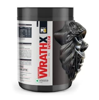 MuscleBlaze WrathX Pump, 0.66 lb Orange Overdrive