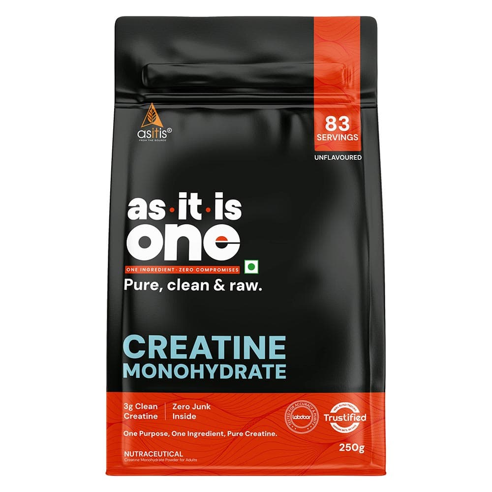 AS-IT-IS Nutrition One Creatine Monohydrate, Unflavoured 0.55 lb