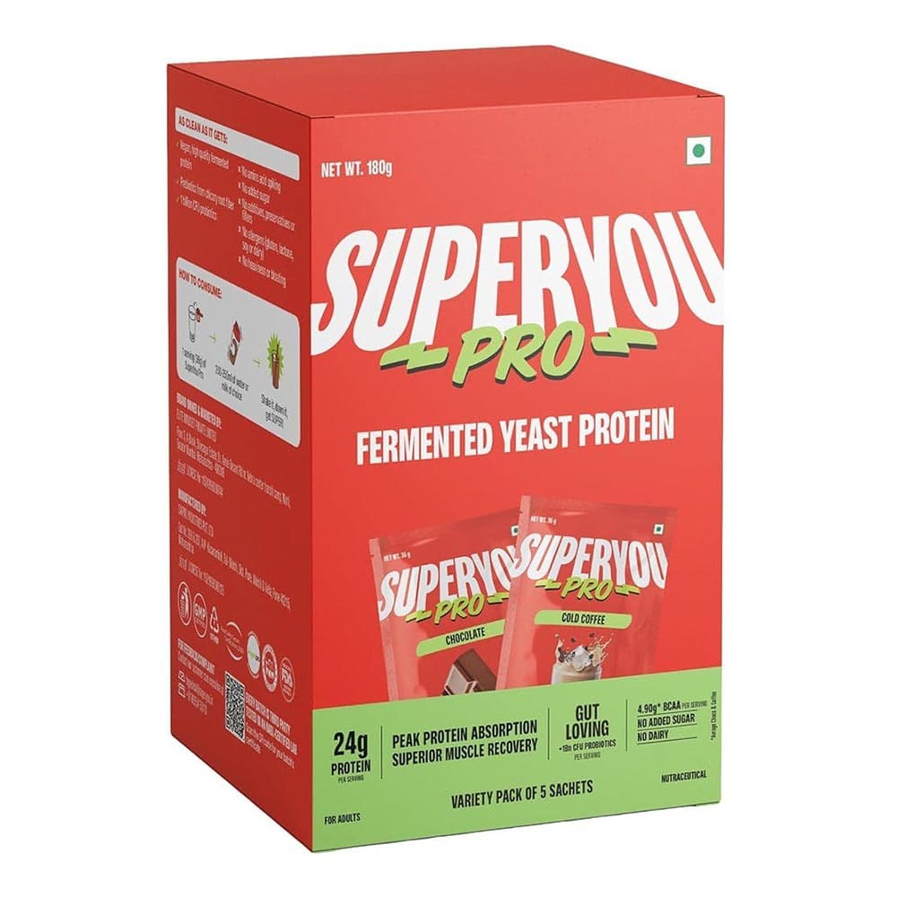Superyou Pro Fermented Yeast Protein, 2 sachets/pack Assorted
