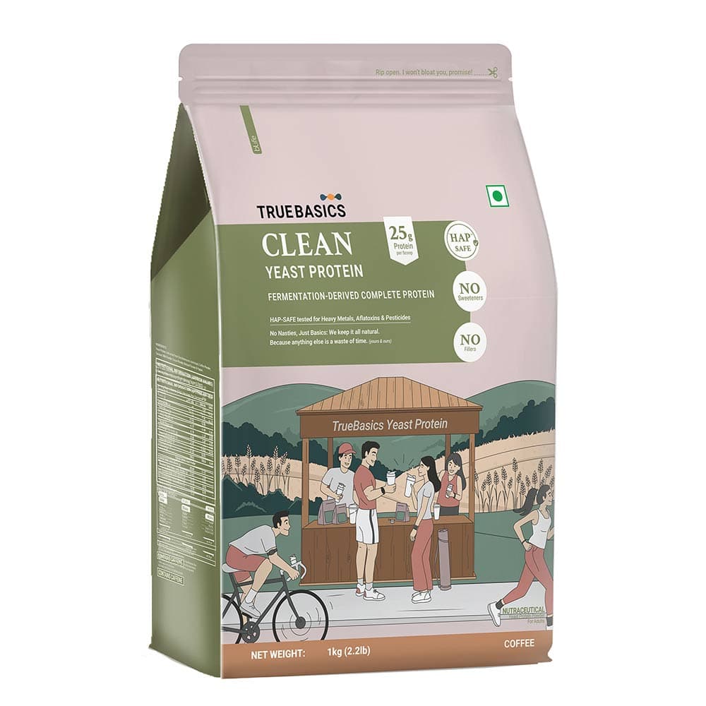 TrueBasics Clean Yeast Protein, 2.2 lb Coffee