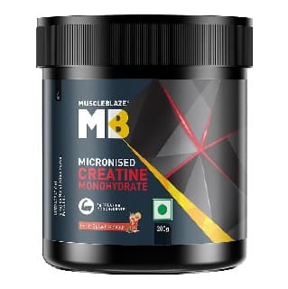 MuscleBlaze Micronised Creatine Monohydrate, 200 g Fruit Splash