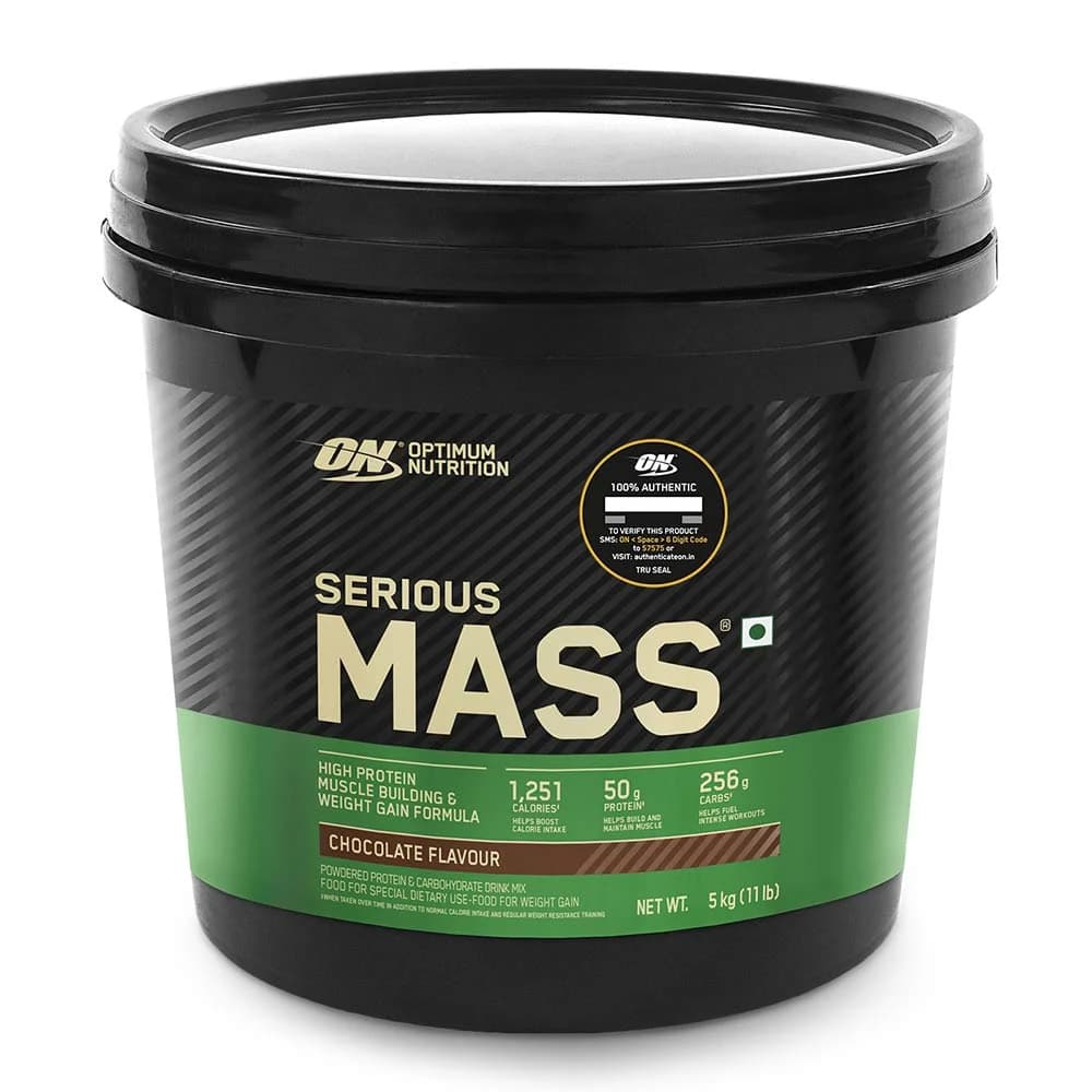 ON (Optimum Nutrition) Serious Mass, 11 lb Chocolate