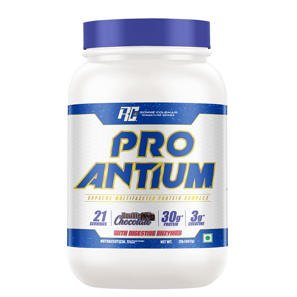 Ronnie Coleman Pro-Antium Whey Protein, 2 lb Double Chocolate