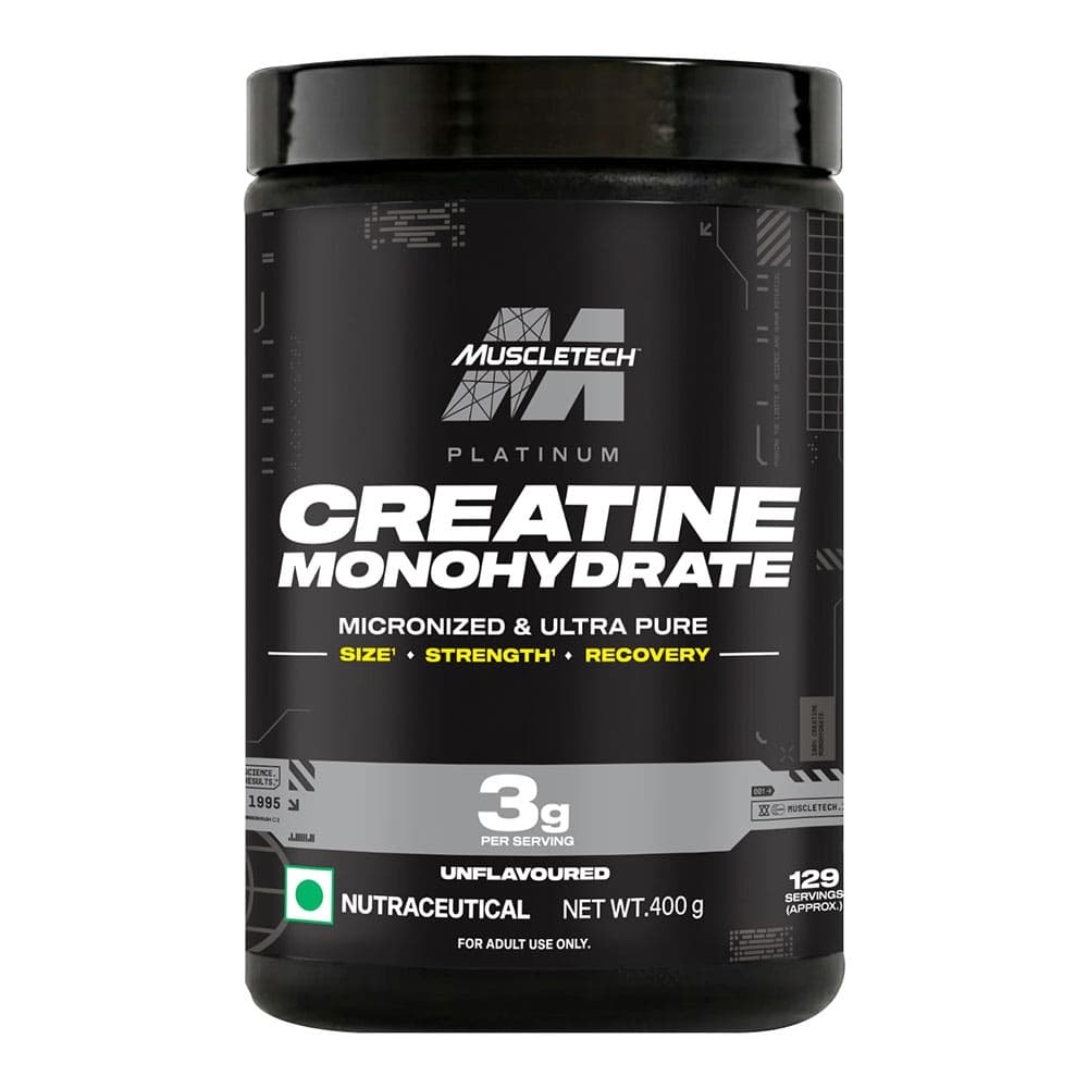 MuscleTech Platinum Creatine, Unflavoured 0.88 lb