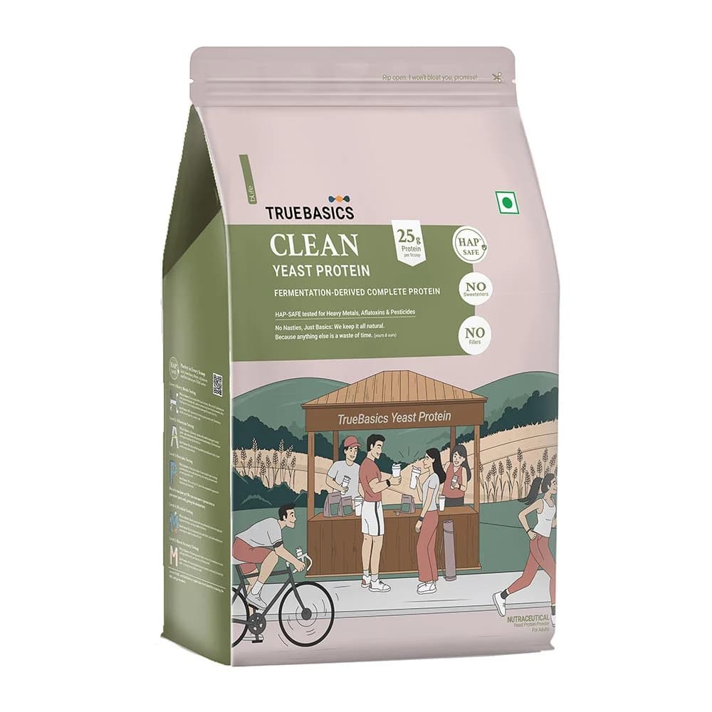 TrueBasics Clean Yeast Protein, 2.2 lb Cafe Mocha
