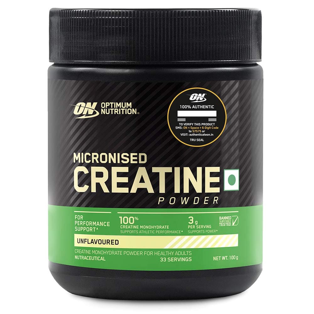 ON (Optimum Nutrition) Micronized Creatine Powder, Unflavoured 0.22 lb