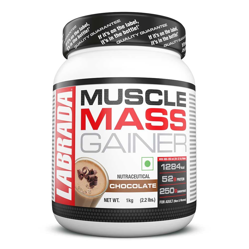 Labrada Muscle Mass Gainer, 2.2 lb Chocolate