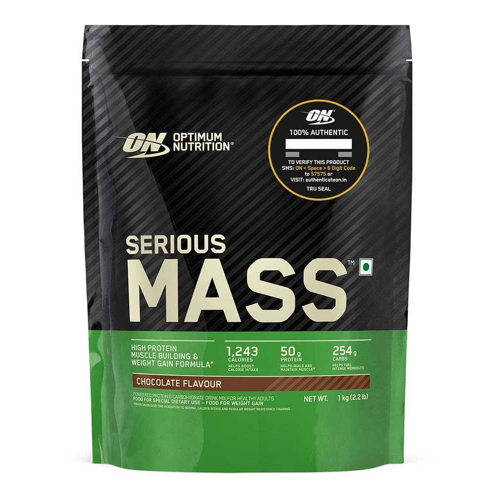 ON (Optimum Nutrition) Serious Mass, 2.2 lb Chocolate