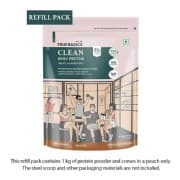TrueBasics Clean Whey Protein (Isolate + Concentrate), 1.0 kg Chocolate Blend (Isolate + Concentrate)
