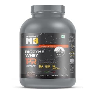 MuscleBlaze Biozyme Whey PR, 4.4 lb Chocolate Fudge
