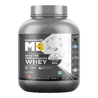 MuscleBlaze Biozyme Performance Whey, 4.4 lb Chocolate Hazelnut