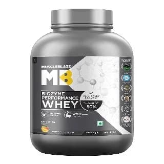 MuscleBlaze Biozyme Performance Whey, 4.4 lb Magical Mango
