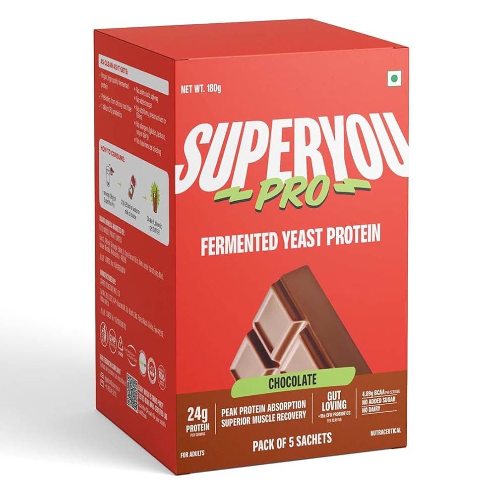 Superyou Pro Fermented Yeast Protein, 5 sachets/pack Chocolate