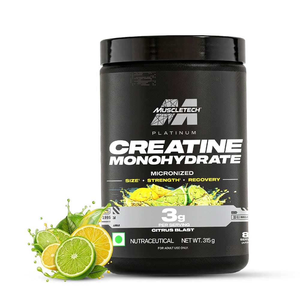 MuscleTech Platinum Creatine Monohydrate, Citrus Blast 0.69 lb