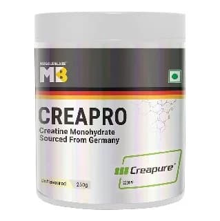 MuscleBlaze CreaPRO Creatine with Creapure® Powder from Germany, 0.55 lb Unflavoured